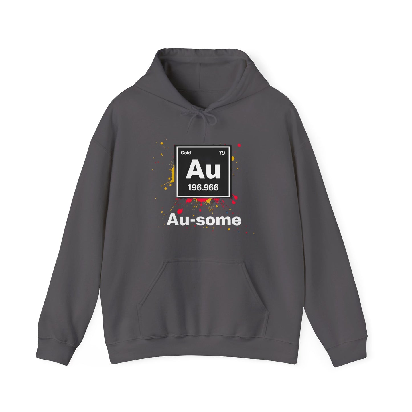 Periodic Table Gold Hoodie, Au-some Sweatshirt for Science Lovers, Chemistry Gift, Unisex Pullover, Fun Physics Wear