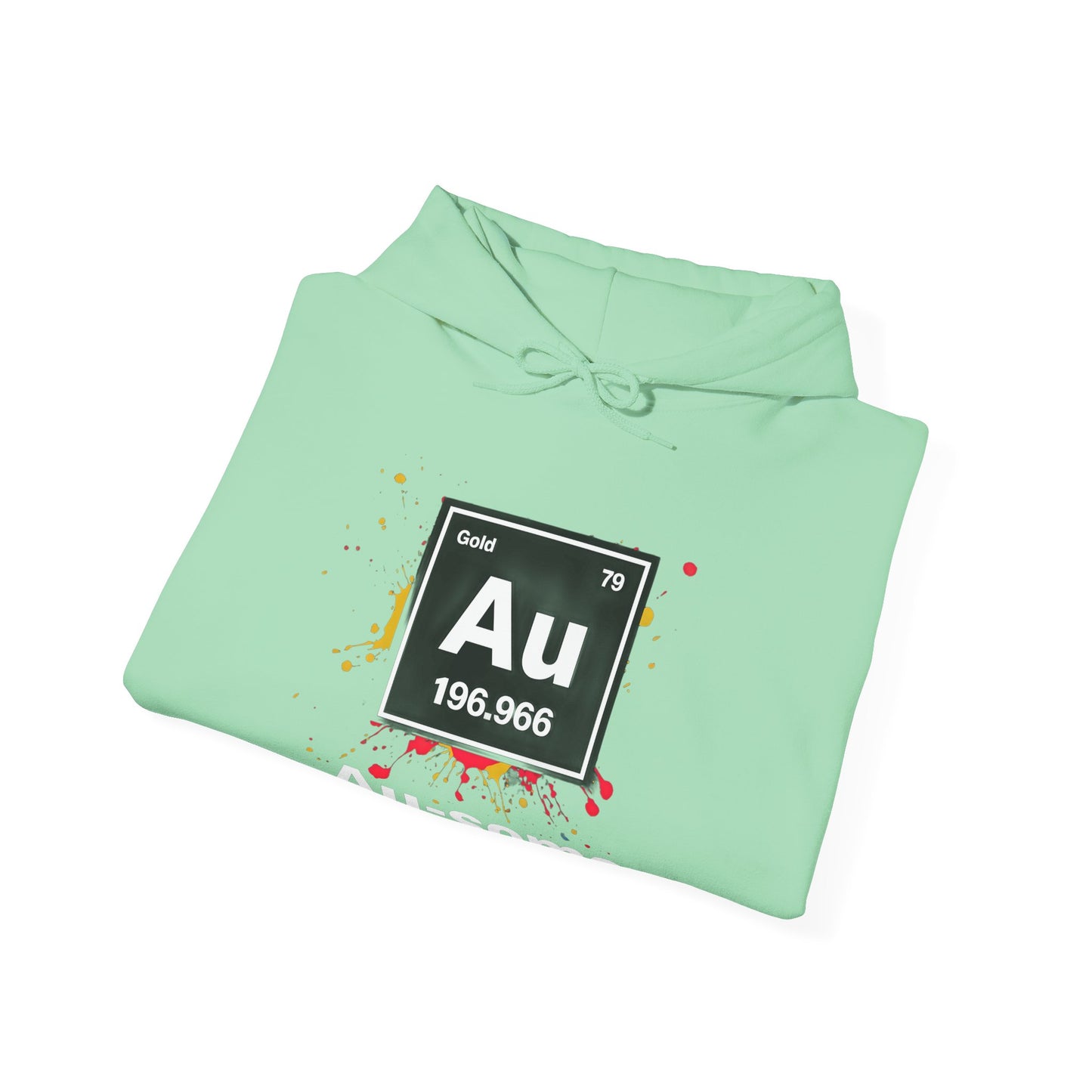 Periodic Table Gold Hoodie, Au-some Sweatshirt for Science Lovers, Chemistry Gift, Unisex Pullover, Fun Physics Wear
