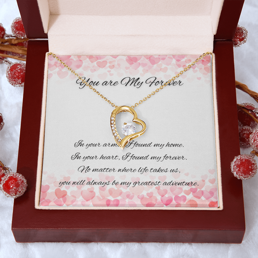 You Are My Forever Heart Necklace – For A Love That Lasts Eternity